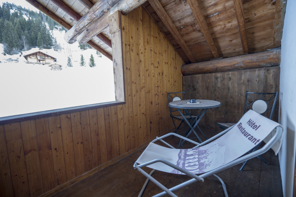 Chambre double balcon